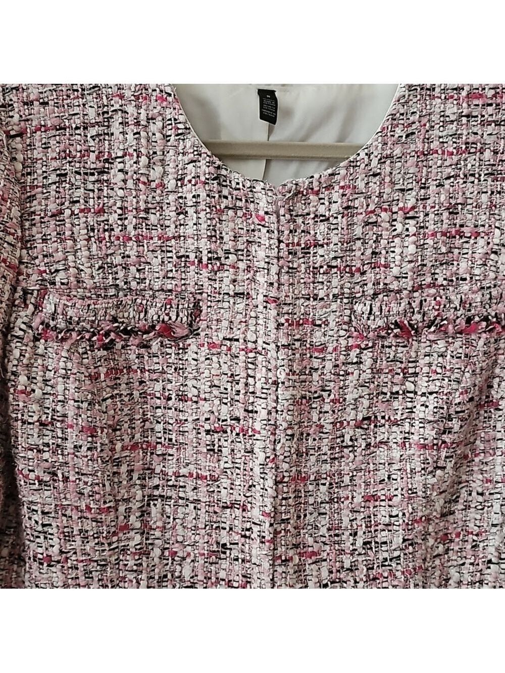 WHBM Tweed Crop Jacket - Picture 4 of 14